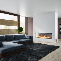 Axis H1600XXL DS Double Sided Inbuilt Wood Fireplace