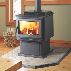 Regency Kingston Hybrid Freestanding Wood Fireplace