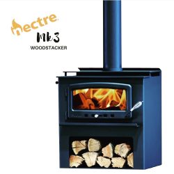 Nectre MK3 Freestanding Wood Fireplace