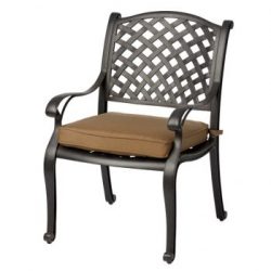 Melton Craft Nassau Dining Chair with Cushion