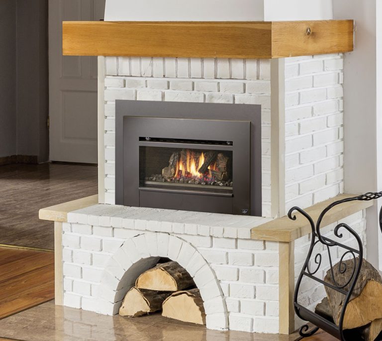 Lopi Radiant Plus Small Gas Fireplace, What Is The Smallest Gas Fireplace Insert