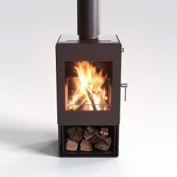 Blaze B400 Freestanding Wood Fireplace
