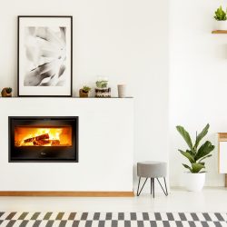 Lacunza Silver 800 Inbuilt Wood Fireplace